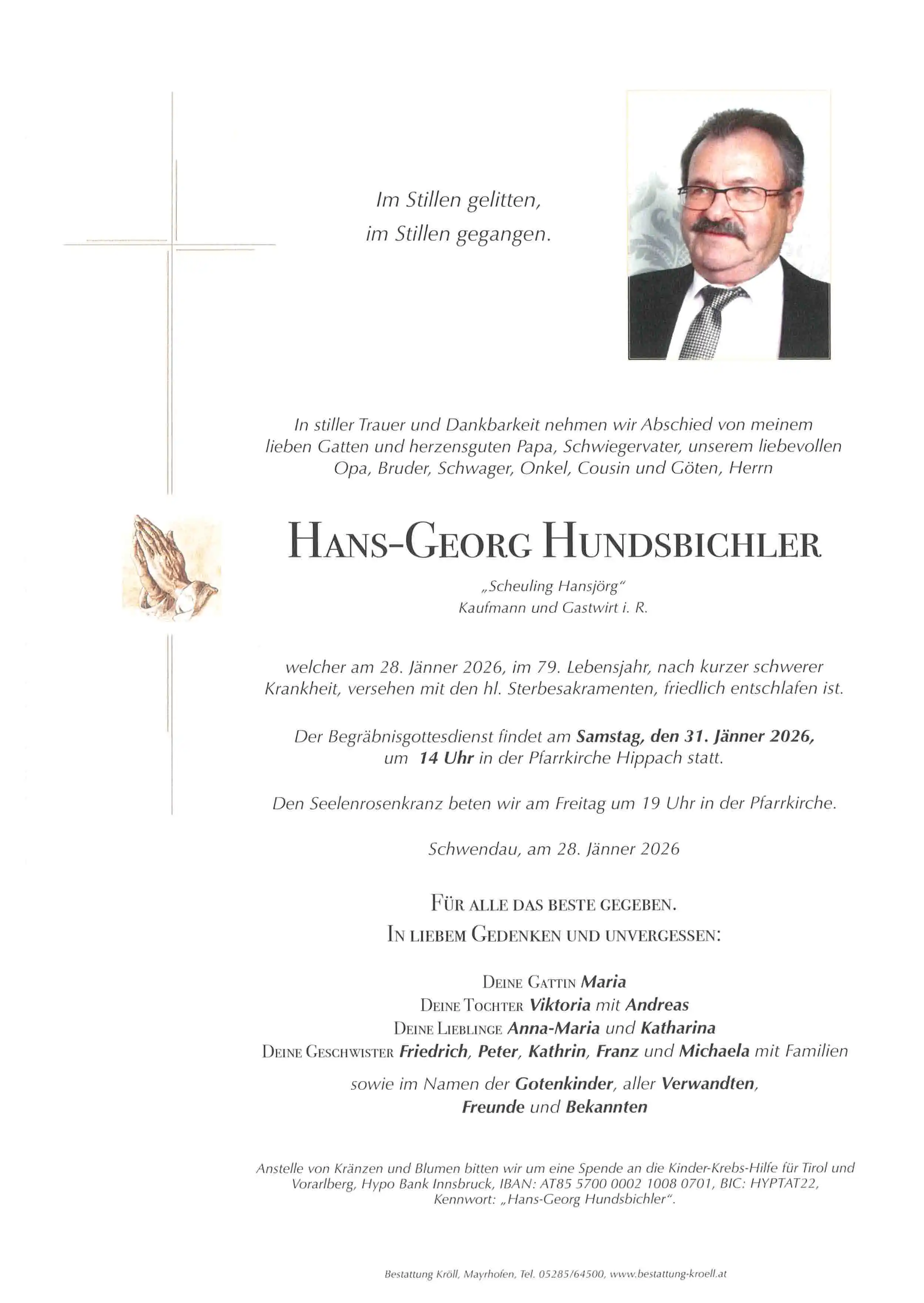 Parte von Hans-Georg Hundsbichler